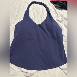 Navy Blue halter Top